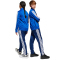 adidas Seasonal Essentials Tiberio 3-Streifen Tricot Trainingsanzug Kinder JC7518 - team royal blue/white/glow blue 128