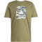 adidas Camo Shape Graphic T-Shirt Herren JM0388 - olive strata 4XL