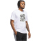 adidas Camo Shape Graphic T-Shirt Herren JM0387 - white/wonder alumina S