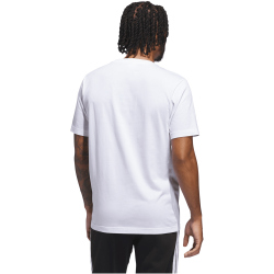 adidas Camo Shape Graphic T-Shirt Herren JM0387 - white/wonder alumina 4XL