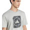 adidas Camo Shape Graphic T-Shirt Herren JI6762 - wonder silver XS