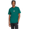adidas Lounge Pizza Graphic T-Shirt Herren JJ4017 - collegiate green M