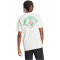 adidas Lounge Pizza Graphic T-Shirt Herren JJ4016 - off white M
