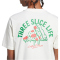 adidas Lounge Pizza Graphic T-Shirt Herren JJ4016 - off white M