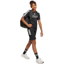 adidas House of Tiro T-Shirt Kinder JI6178 - black/white 128