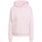 adidas Essentials Small Logo Feelcozy Hoodie Damen JN1856 - clear pink/white L