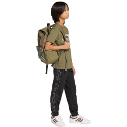 adidas Camo Linear Graphic T-Shirt Jungen JX6872 - olive strata 128