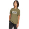 adidas Camo Linear Graphic T-Shirt Jungen JX6872 - olive strata 128