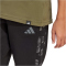 adidas Camo Linear Graphic T-Shirt Jungen JX6872 - olive strata 140