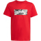 adidas Camo Linear Graphic T-Shirt Jungen JX6868 - better scarlet 128