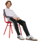 adidas 3-Streifen Trainingshose Kinder JV6794 - black 164