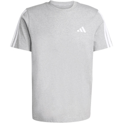 adidas 3-Streifen T-Shirt Herren JV6786 - medium grey heather 3XL