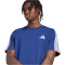 adidas 3-Streifen T-Shirt Herren JV6785 - dark blue S