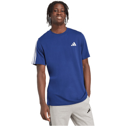 adidas 3-Streifen T-Shirt Herren JV6785 - dark blue 3XL