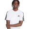 adidas 3-Streifen T-Shirt Herren JV6784 - white XS