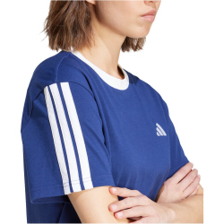adidas Essentials 3-Streifen Loose Fit T-Shirt Damen...