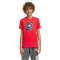 adidas Camo Box T-Shirt Jungen JM8233 - pure ruby 128