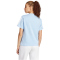 adidas Essentials 3-Streifen Baumwoll T-Shirt Damen JM2399 - glow blue/white XS