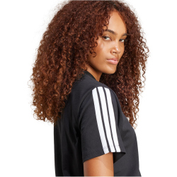 adidas Essentials 3-Streifen Baumwoll T-Shirt Damen...