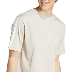 adidas Essentials 3-Streifen Single Jersey T-Shirt Herren...