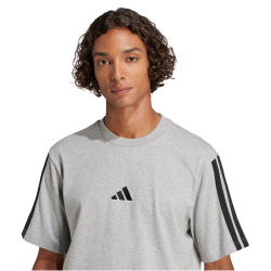 adidas Essentials 3-Streifen Single Jersey T-Shirt Herren...