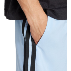 adidas Essentials 3-Streifen Chelsea Sweatshorts Herren JW1905 - glow blue/black M