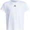 adidas Train Essentials Regular Fit Logo Trainingsshirt Kinder JJ1066 - white/black 164