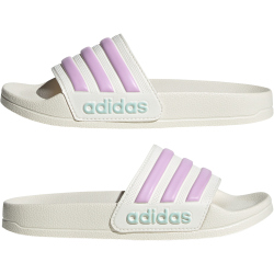 adidas Shower adilette Badelatschen Kinder JP5784 - off white/bliss lilac/halo mint 37