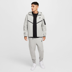NIKE Tech Fleece Windrunner Kapuzenjacke 063 - dk grey heather/black XS