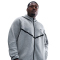 NIKE Tech Fleece Windrunner Kapuzenjacke 063 - dk grey heather/black XS