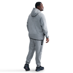 NIKE Tech Fleece Windrunner Kapuzenjacke 063 - dk grey heather/black L