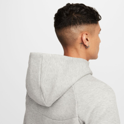NIKE Tech Fleece Windrunner Kapuzenjacke 063 - dk grey heather/black L