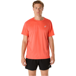 ASICS Core Trainingsshirt Herren 700 - coral reef XL