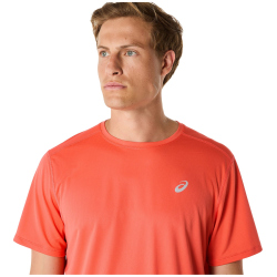 ASICS Core Trainingsshirt Herren 700 - coral reef XL