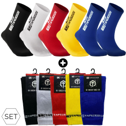 TAPEDESIGN Classic 2-teiliges Set (Socken+Sleeve-Stutzen)