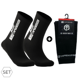 TAPEDESIGN Classic 2-teiliges Set (Socken+Sleeve-Stutzen)...