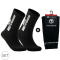 TAPEDESIGN Classic 2-teiliges Set (Socken+Sleeve-Stutzen) schwarz