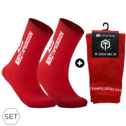 TAPEDESIGN Classic 2-teiliges Set (Socken+Sleeve-Stutzen)...