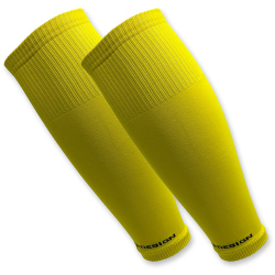 TAPEDESIGN Classic 3-teiliges Set (Schienbeinschoner+Socken+Sleeve-Stutzen) gelb