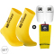 TAPEDESIGN Classic 3-teiliges Set (Schienbeinschoner+Socken+Sleeve-Stutzen) gelb