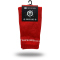 TAPEDESIGN Classic 4-teiliges Set (Schienbeinschoner+Schienbeinschonerhalter+Socken+Sleeve-Stutzen) rot