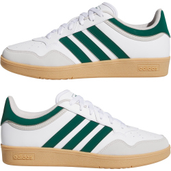 adidas Hoops 4.0 Sneaker JQ2736 - cloud white/collegiate green/gum 3 46