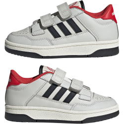 adidas Rapid Court CF Sneaker Kinder JS0636 - grey one/core black/core white 33