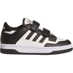 adidas Rapid Court CF Sneaker Kinder JP7654 - core black/cloud white/cloud white 34