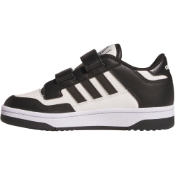 adidas Rapid Court CF Sneaker Kinder JP7654 - core black/cloud white/cloud white 34