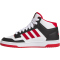 adidas Rapid Court Mid-Top Sneaker Herren JR3160 - core black/team power red 2/cloud white 42