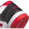 adidas Rapid Court Mid-Top Sneaker Herren JR3160 - core black/team power red 2/cloud white 42
