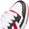 adidas Rapid Court Mid-Top Sneaker Herren JR3160 - core black/team power red 2/cloud white 42