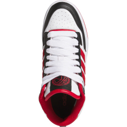 adidas Rapid Court Mid-Top Sneaker Kinder JR3180 - core black/team power red 2/cloud white 35.5