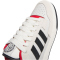 adidas Rapid Court Low-Top Sneaker Herren JR3158 - grey one/core black/collegiate red 39 1/3